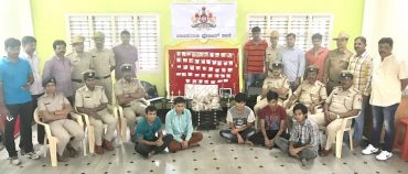 Notorious Nepalese Gang Arrested by Banaswadi police Recovered Stolen Property worth Rs.80 Lakhs.