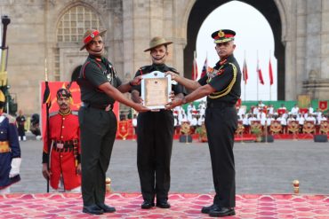 Army Personnels Stationed In Gujarat Get Awards In Southern Command Investiture Ceremony At Gateway Of India, Mumbai