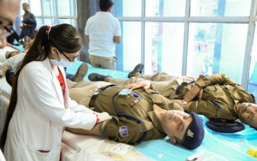 Blood Donation by Central Reserve Police Force