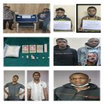 Seven Foreign National Drug Peddlers arrested,Synthetic Drugs worth Rs.12.4 lakhs recovered: