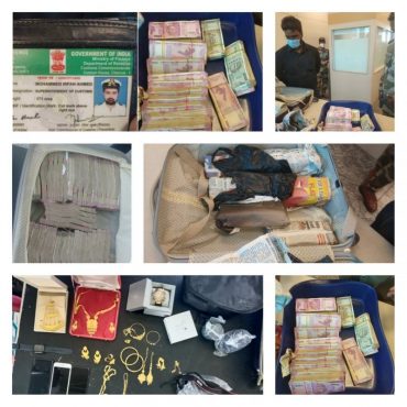 Chennai Customs official held at KIAL Airport with nearly Rs 75 lakh in hand baggage seized by CISF police personnel: