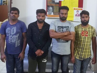 Four arrested by Bharati Nagar police for attacking and robbing beef merchant recovered Rs.4 lakhs :