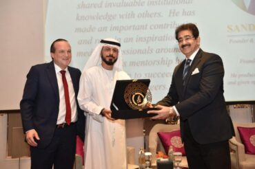 Global Cultural Minister Sandeep Marwah Honoured by UAE