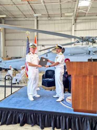 Indian Navy accepts first batch of two MH-60r Multi Role Helicopters (MRH)