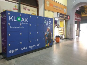 Digital Smart Cloak Rooms at KSR, Cantonment railway stations