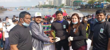 Indian Green Building Council Mumbai chapter supports Coastal Clean up at Budhwar park, Colaba