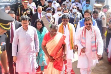 President Murmu on two-day visit in Tripura