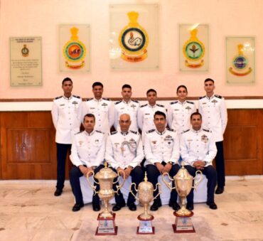 Valedictory Ceremony Of Helicopter Pilots Course Held At Air Force Station Yelahanka