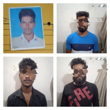 Suspecting theft at his shop Gujari shop owner and two associates for detaining labourer illegally and killed him, arrested by Ramamurthynagar police