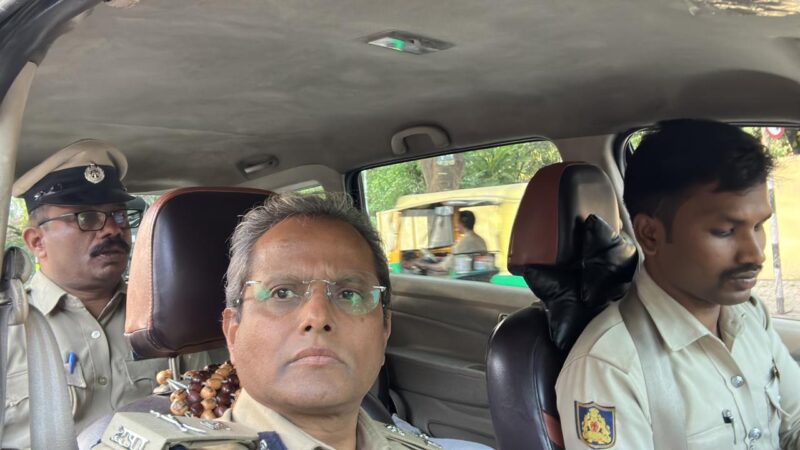 Bengaluru City Police Commissioner,B Dayananda Patrolled The City In ...