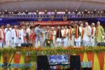 Chief Minister Siddaramaiah in the Kannada Rath procession in Gadag