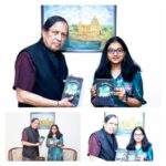 Little Poetess Amana J Kumar Penned another book titled Galore of mysteries; released by Former Lokayukta Santosh Hegde