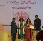 KSRTC wins prestigious Arogya World Healthy Work Place-2023 Award.