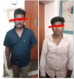 Two chain snatchers arrested by Railway police involved in series of chain snatching from the train