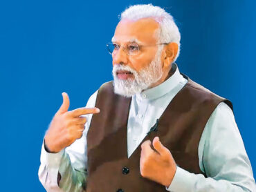 I am God’s blessing also futurist:Modi on self-promotion using the Govt platform