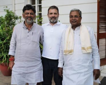 Court grants bail to CM Siddaramaiah and DCM Shivakumar in defamation case by BJP;Court asks Rahul to appear on June 7,