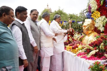 Dr.Babu Jagjivan Ram provided food security to the people of the country:Chief Minister Siddaramaiah