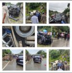 Massive Road accident Four killed,six injured in two road accidents in NICE Road and Electronic City