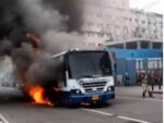 Alert BMTC bus driver saves 30 passengers onboard as Bus goes up in flames in Bengaluru no casualties