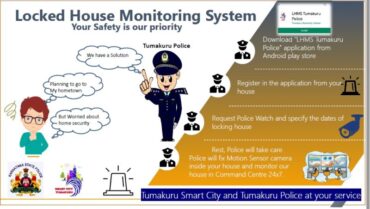 Tumakuru District Police introduces new initiative called Locked House Monitoring System to protect property of residents