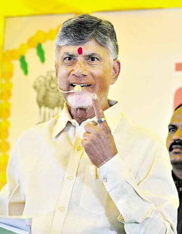 Chandrababu: Reorientation for development of villages