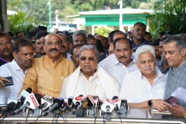 BJP,not Congress, engaged in infighting,says CM Siddaramaiah