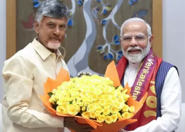 Modi-Chandrababi: CM Chandrababu met PM Modi