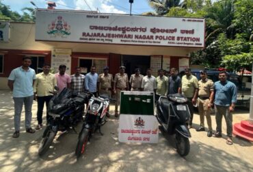 Infamous Junglie gang arrested by RR Nagar police recovered stolen property worth Rs.10.18 lakhs