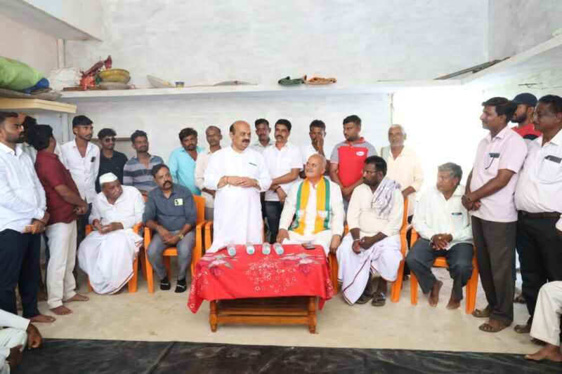 Congress duo has joined hands with the true Shakuni, Siddaramaiah:MP Basavaraj Bommai