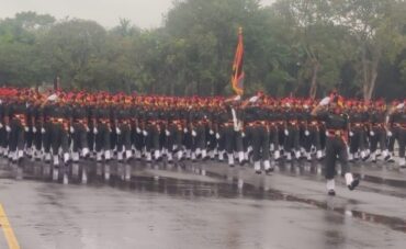 Attestation Parade Of The Fourth Agniveer Batch of The Maratha Light Infantry Regimental Centre In Belagavi