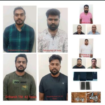 Major Engineering Seat-Blocking Scam Uncovered by Malleswaram Police&arrested 10 member gang including KEA Contractual employee recovered 13 mobile phones