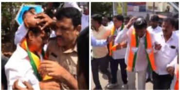 Three held for throwing eggs at BJP MLA Munirathna in Bengaluru