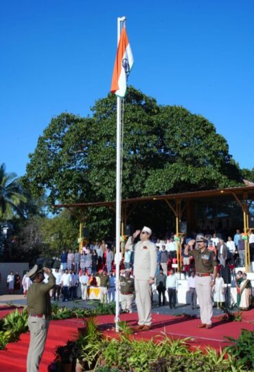 76th Republic day was celebrated at RWF Stadium